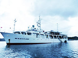 big blue explorer